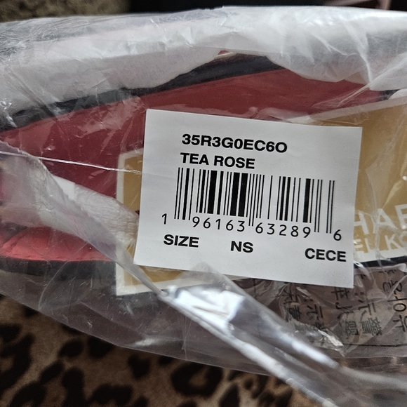 Cece Tea Rose Michael Kors Authentic Purse Crossbody - Picture 4 of 5